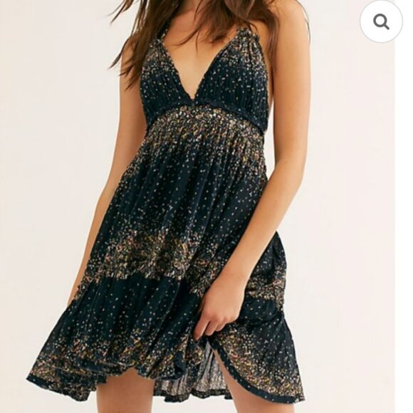 Free People 100 Degrees Endless Summer High Low Dress - Picture 1 of 7